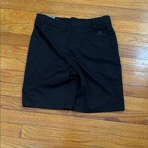 Under Armour Men's Black Flat Front Shorts